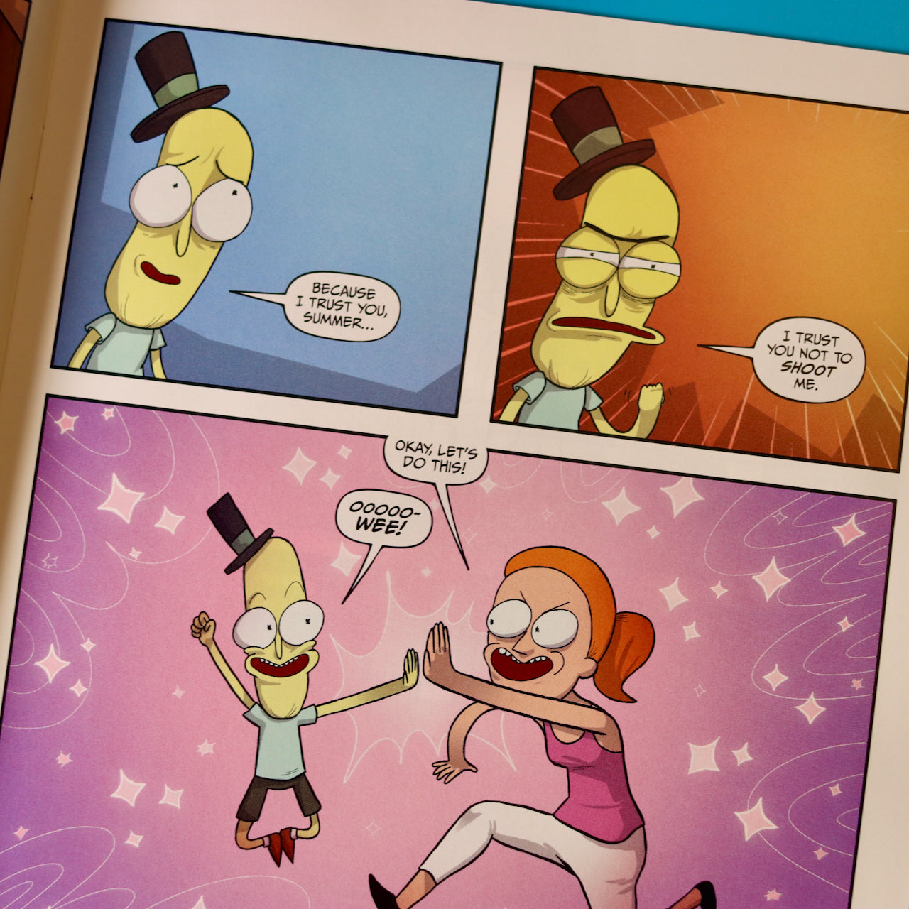 Rick and Morty: Lil' Poopy Superstar #1 - Signed Comic - Cover A (Sarah Graley)
