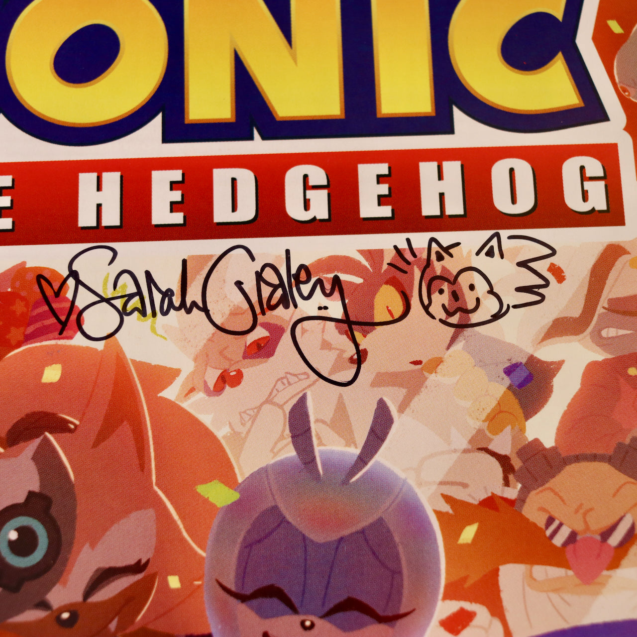 Sonic The Hedgehog 2020 Annual - Signed Comic - Cover A