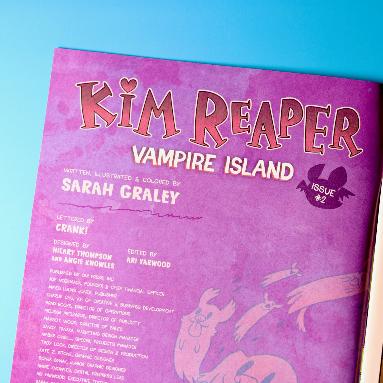 Kim Reaper: Vampire Island #2 - Signed Comic