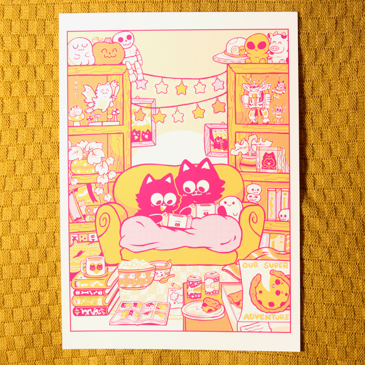 Cosy Cats Print