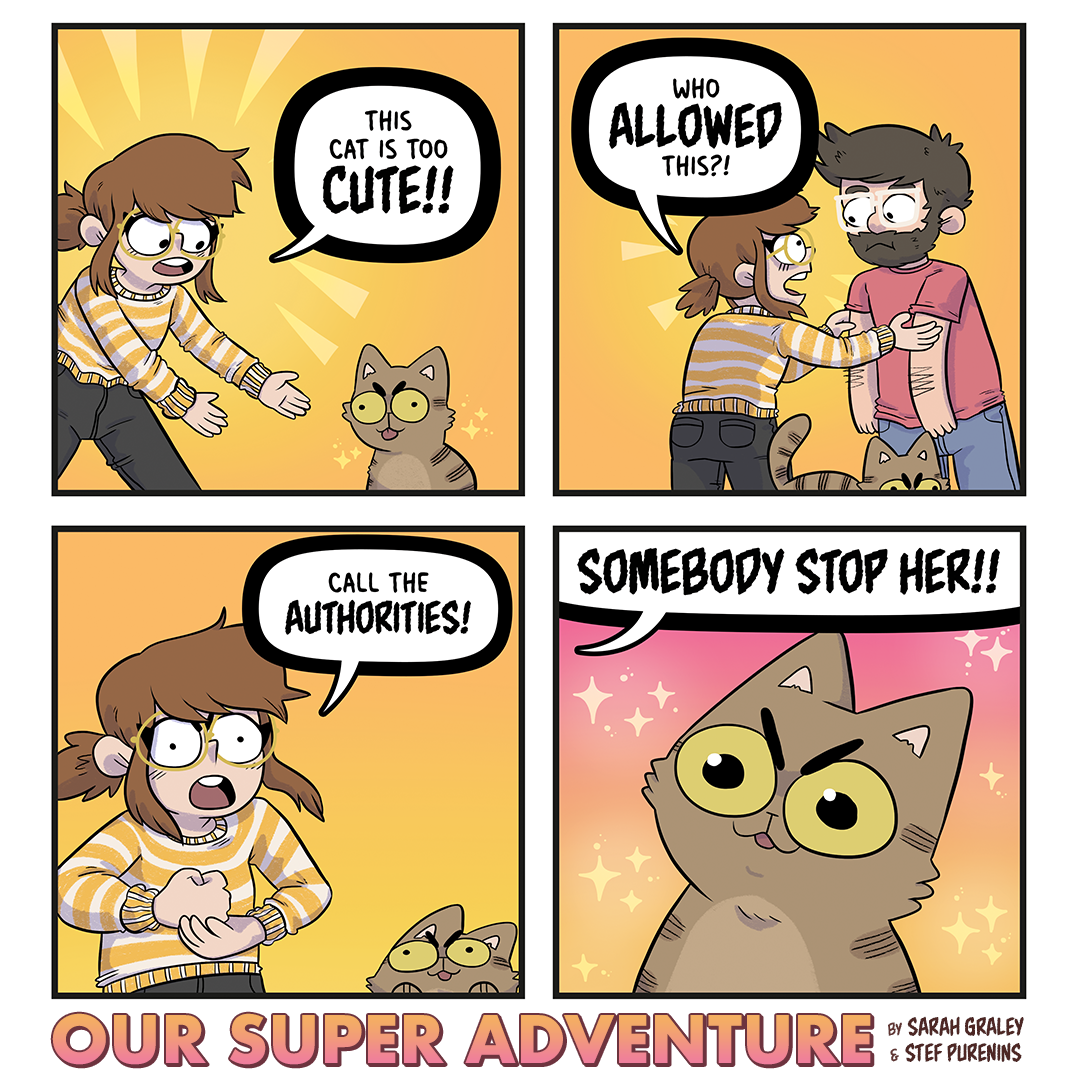 Our Super Adventure: Cute! Hardback Book