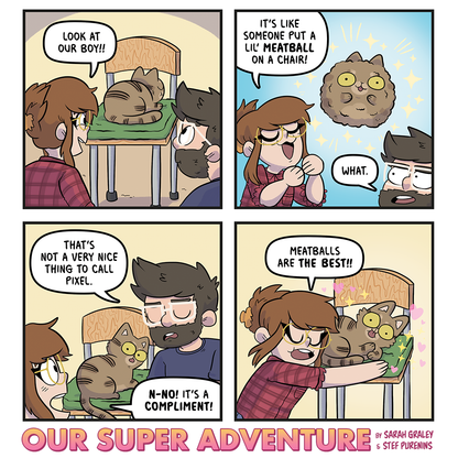 Our Super Adventure: Cute! Hardback Book