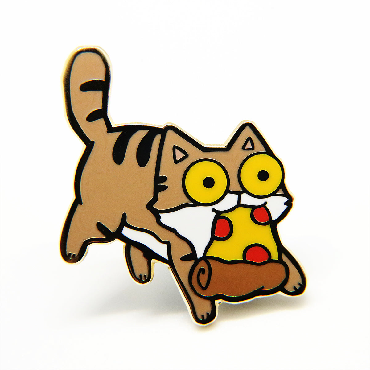 Pizza Thief Enamel Pin