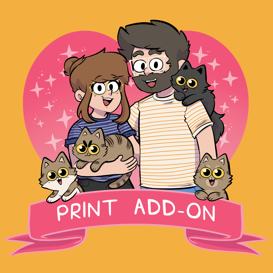 Portrait Commission Print Add-On!