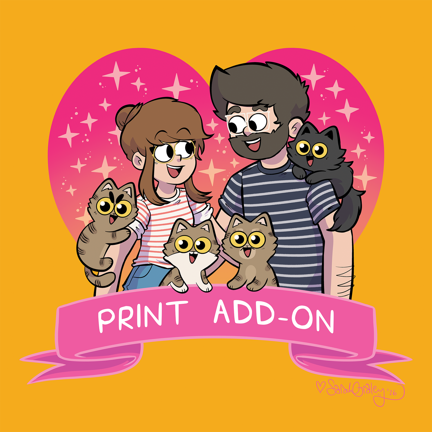 Portrait Commission Print Add-On!