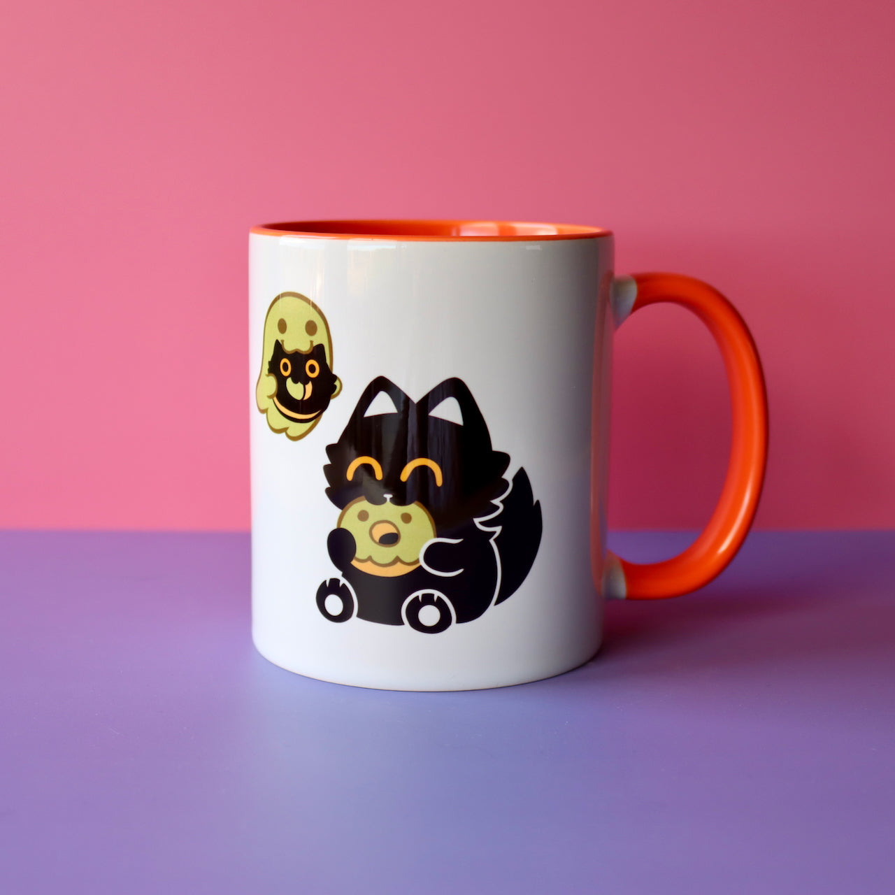 Treat Cat Ceramic Mug