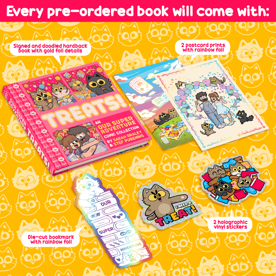 Our Super Adventure: Treats! Hardback Book (PRE-ORDER)