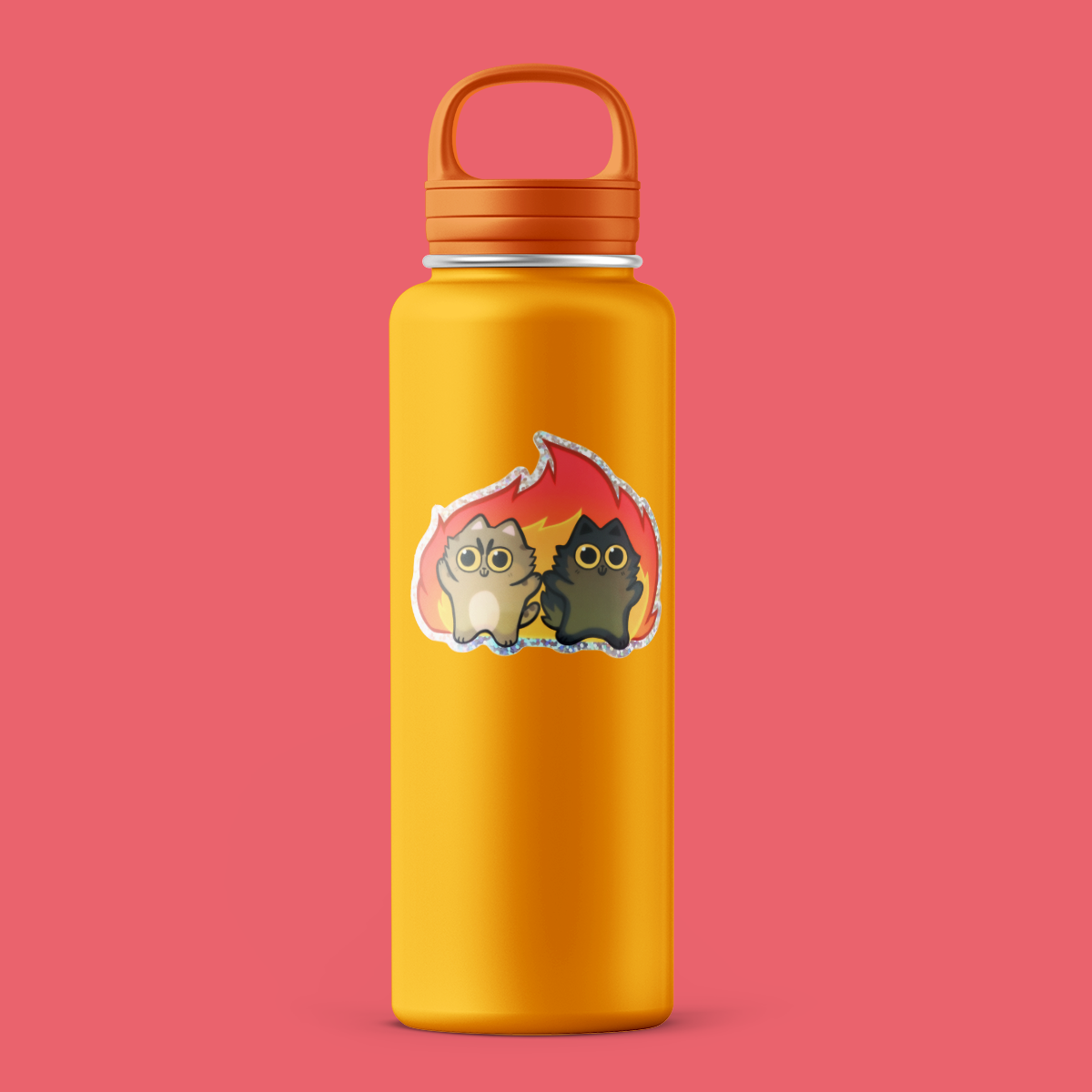 Troublemaker Cats Vinyl Sticker