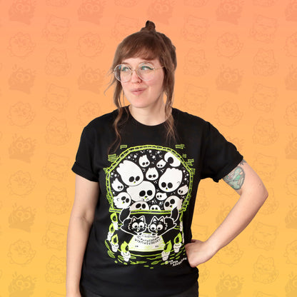 Ghost Talk Screen-Printed T-Shirt