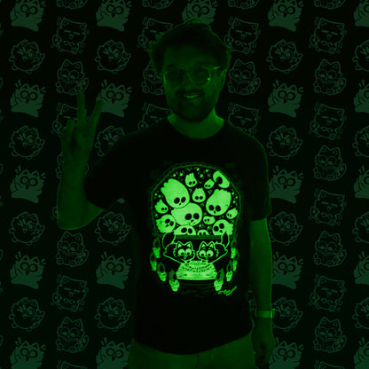 Ghost Talk Screen-Printed T-Shirt