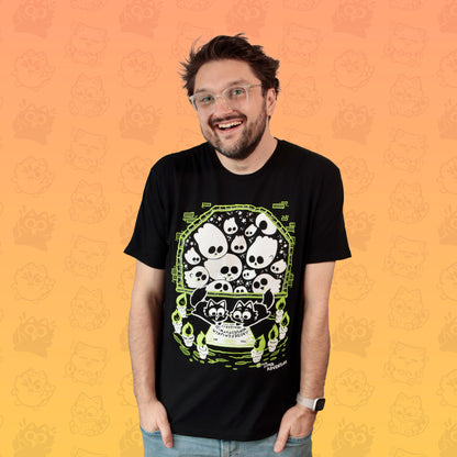 Ghost Talk Screen-Printed T-Shirt