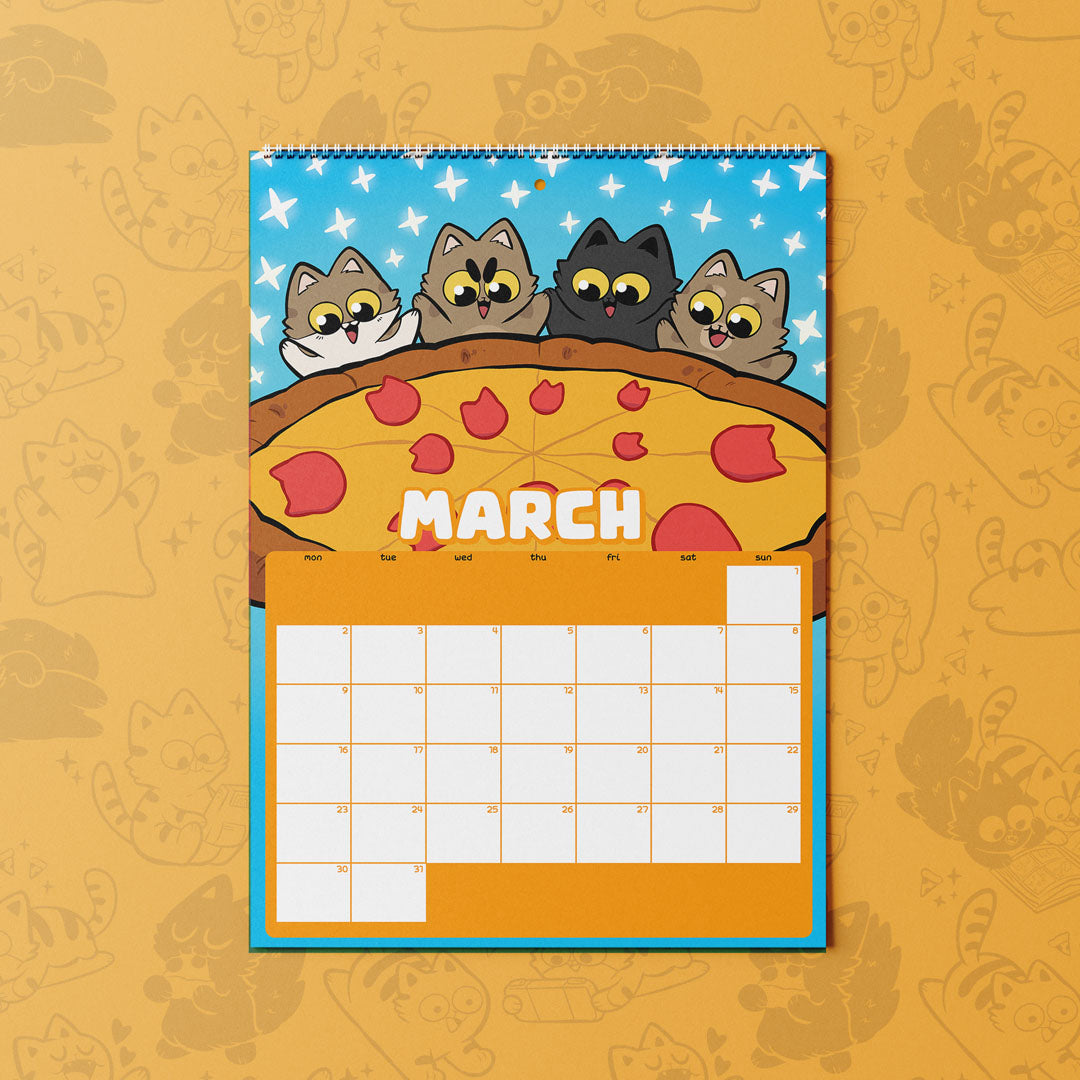 Our Super Adventure 2026 Wall Calendar