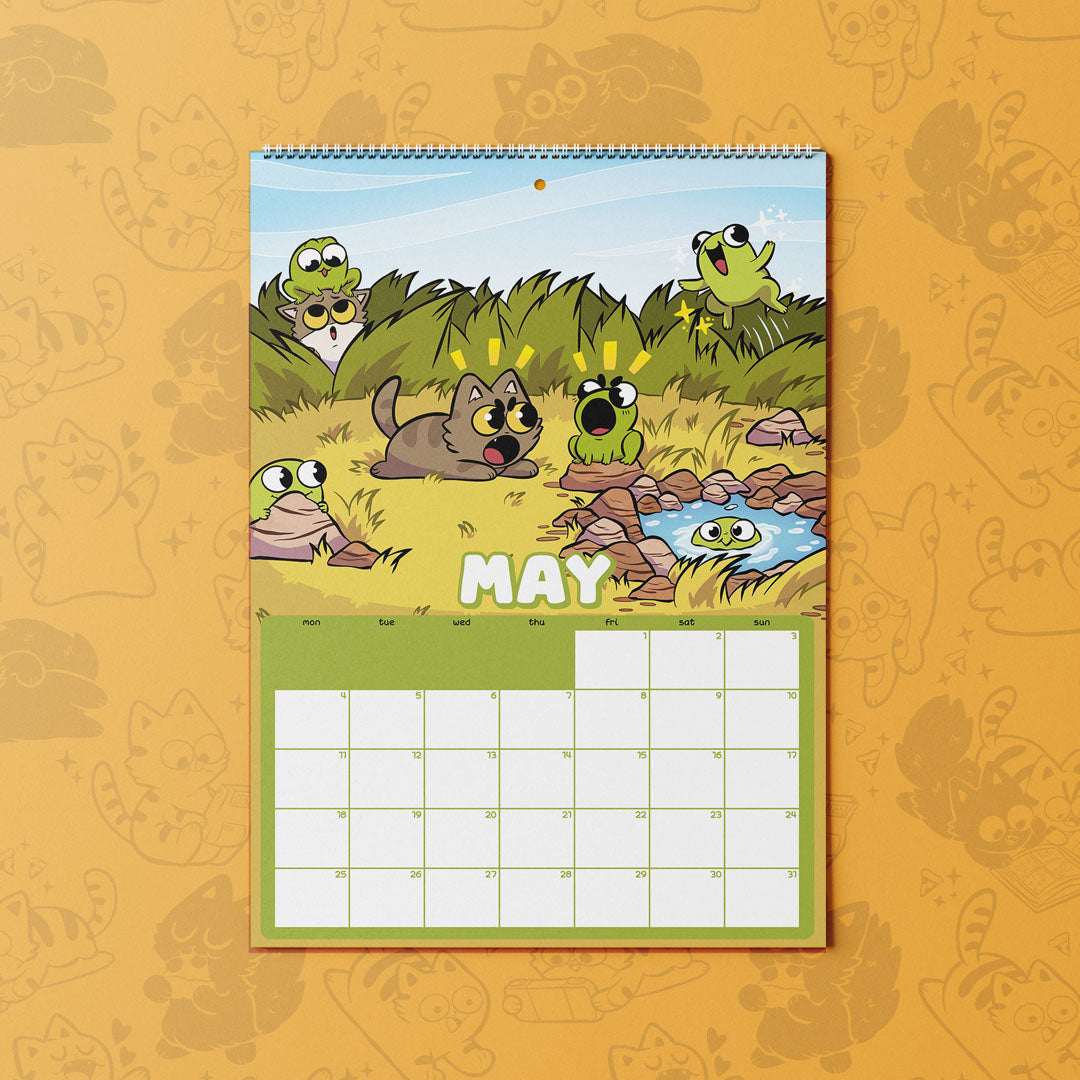Our Super Adventure 2026 Wall Calendar