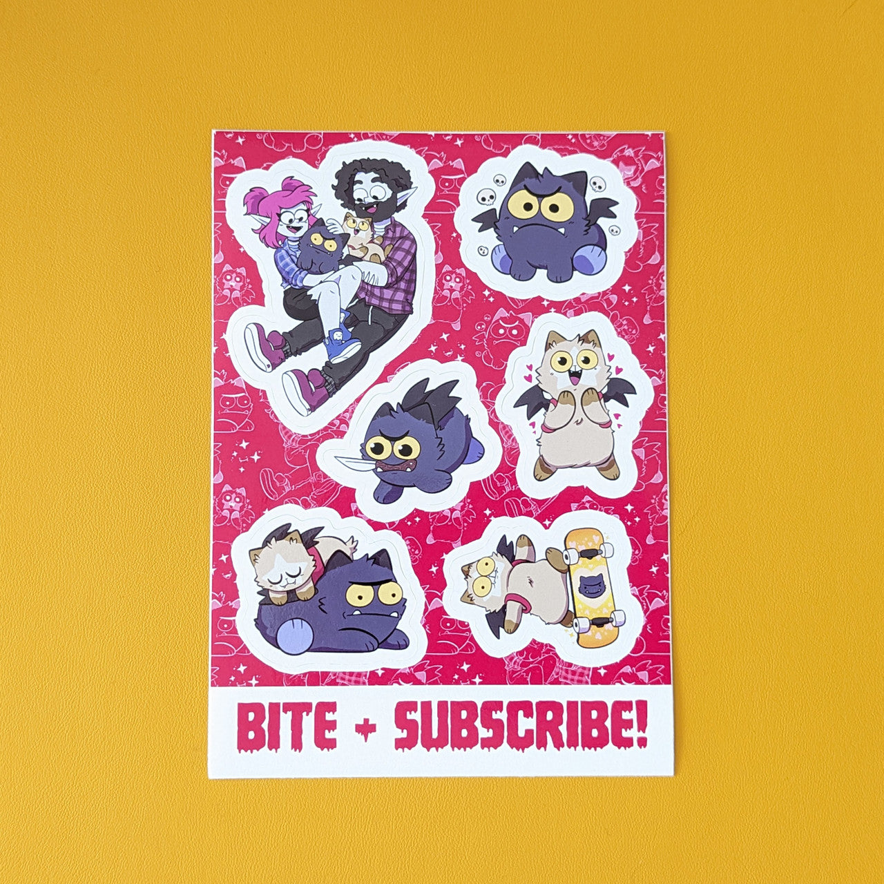 Bite Work Sticker Products – Our Super Adventure Official Online Store