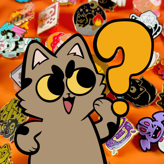 B-Grade Enamel Pin Mystery Pack! (Five Pins)