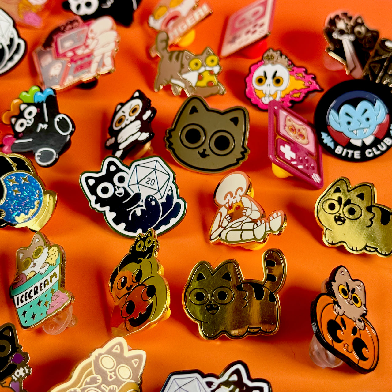 B-Grade Enamel Pin Mystery Pack! (Five Pins)