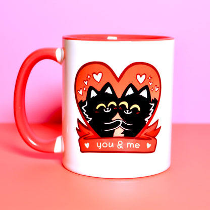 You and Me Ceramic Mug