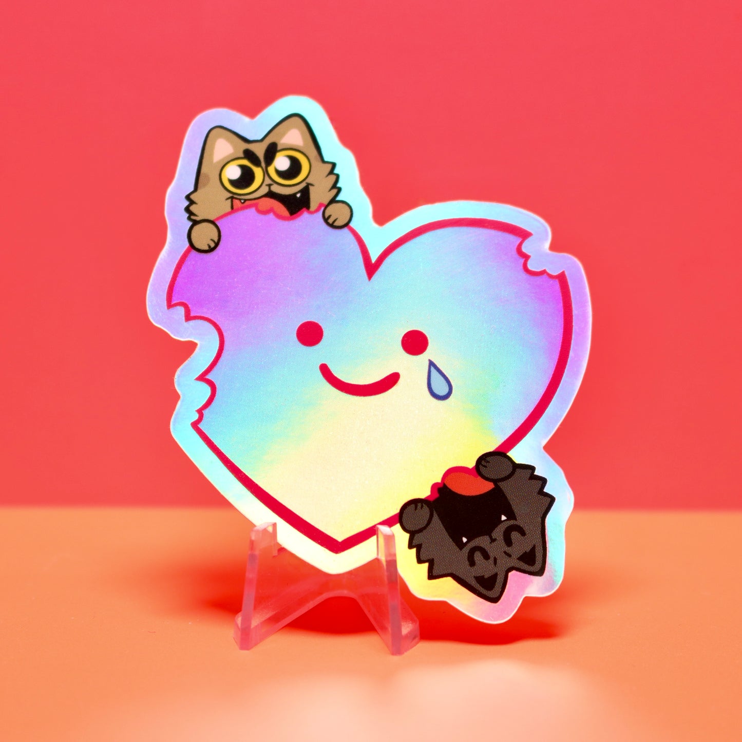 Hungry Heart Vinyl Sticker