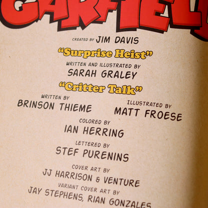 Garfield #3 - Signed Comic