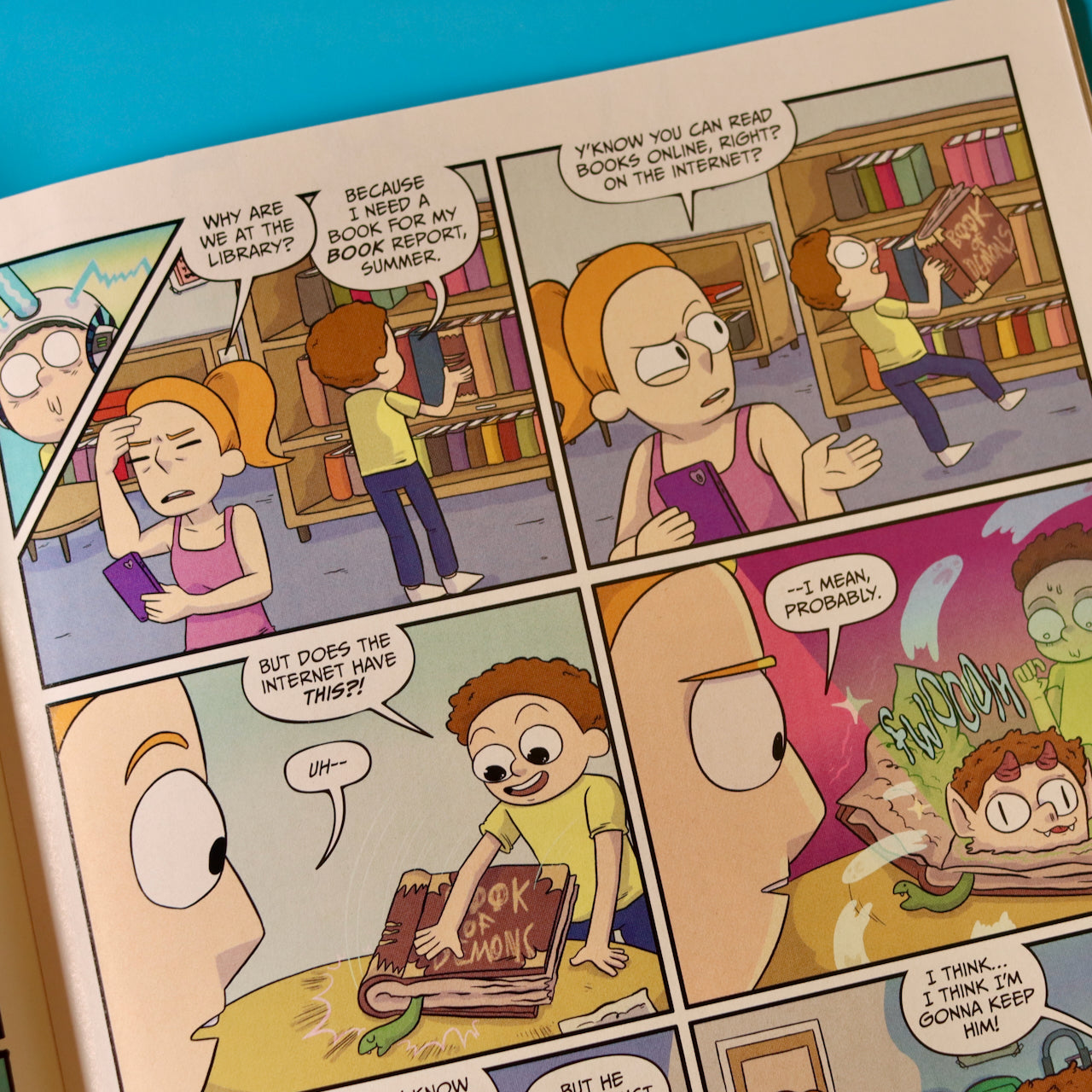 Rick and Morty #50 - Signed Comic - Connected Covers (Matt Horak)