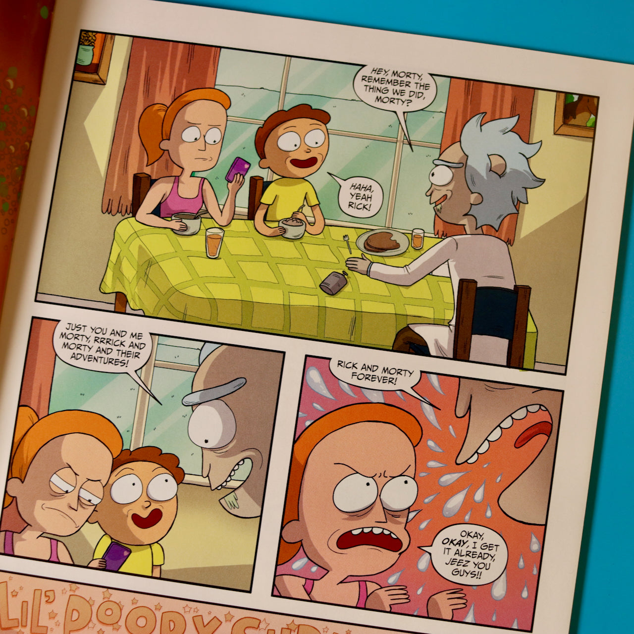 Rick and Morty: Lil' Poopy Superstar #1 - Signed Comic - Cover A (Sarah Graley)