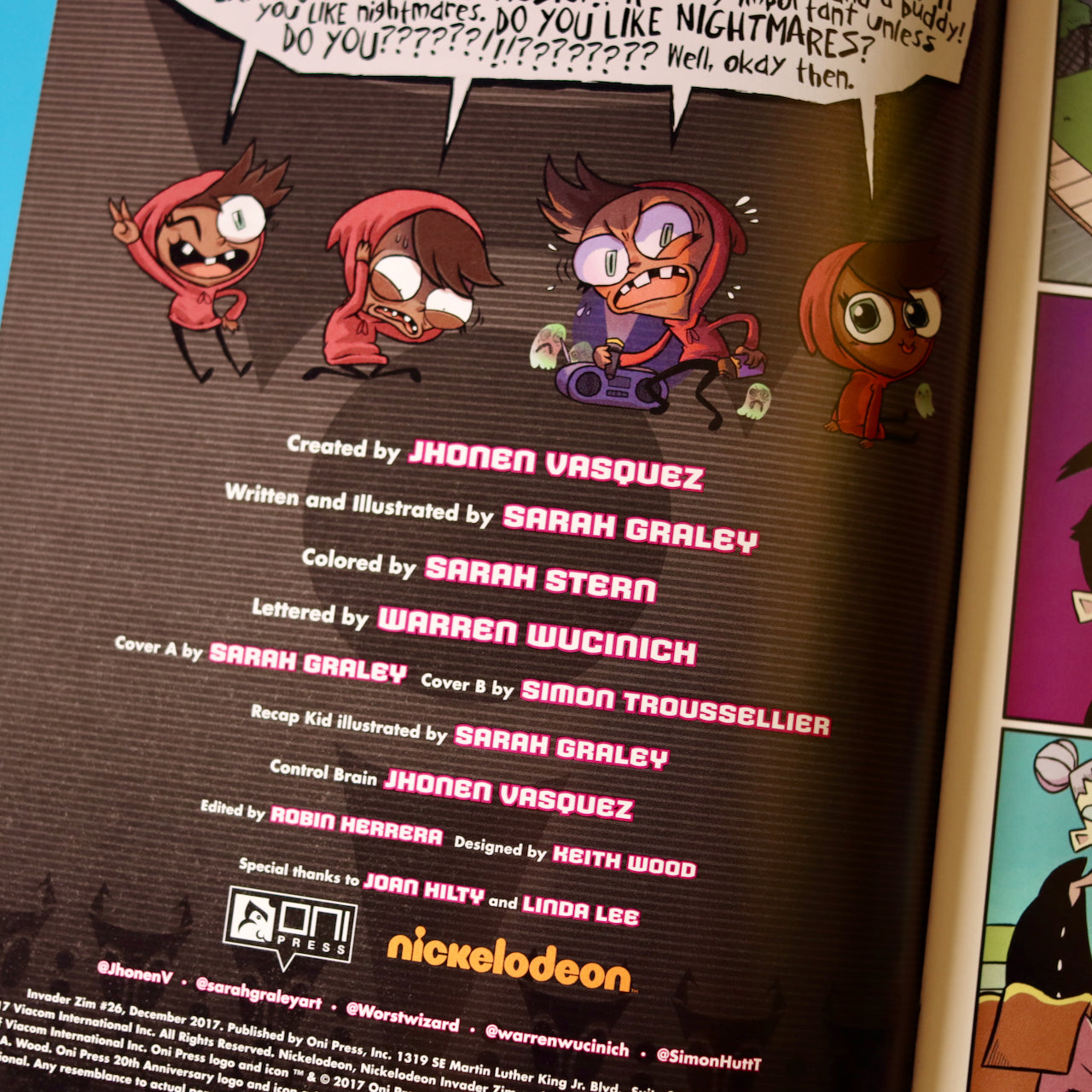 Invader Zim #26 - Signed Comic