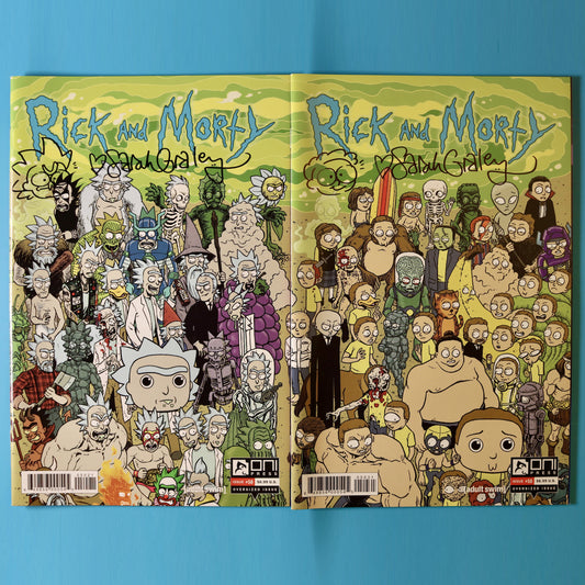 Rick and Morty #50 - Signed Comic - Connected Covers (Matt Horak)