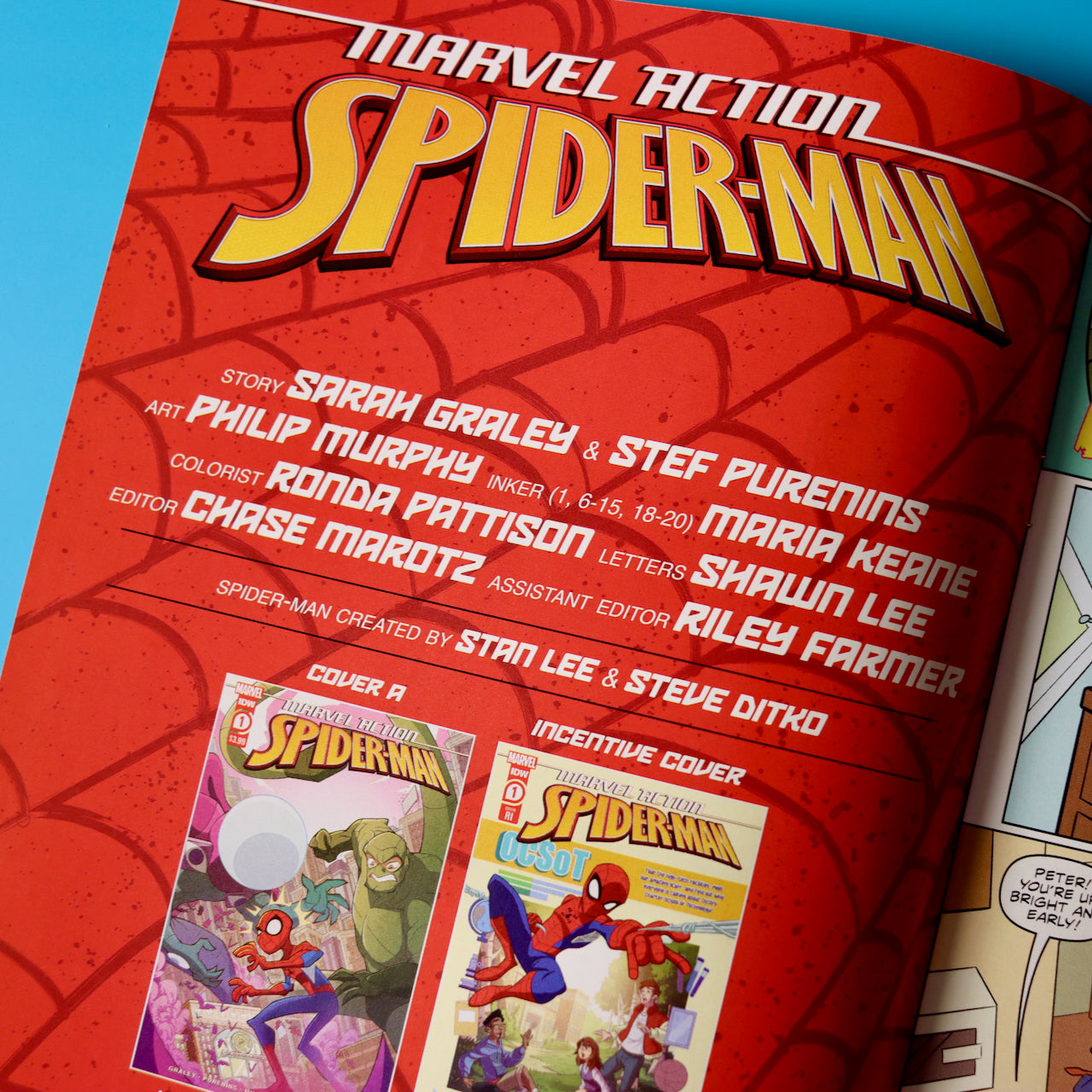 Marvel Action Spider-Man #1 - Signed Comic - Cover A