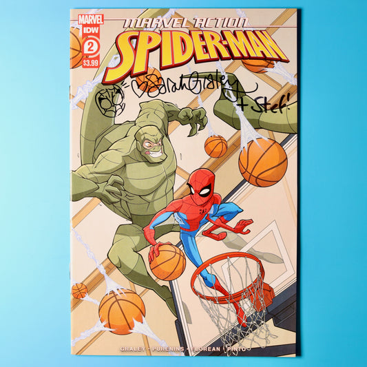 Marvel Action Spider-Man #2 - Signed Comic - Cover A