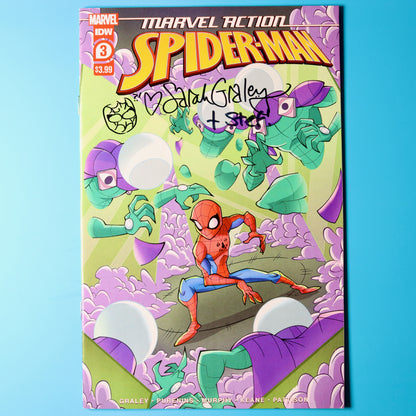 Marvel Action Spider-Man #3 - Signed Comic - Cover A
