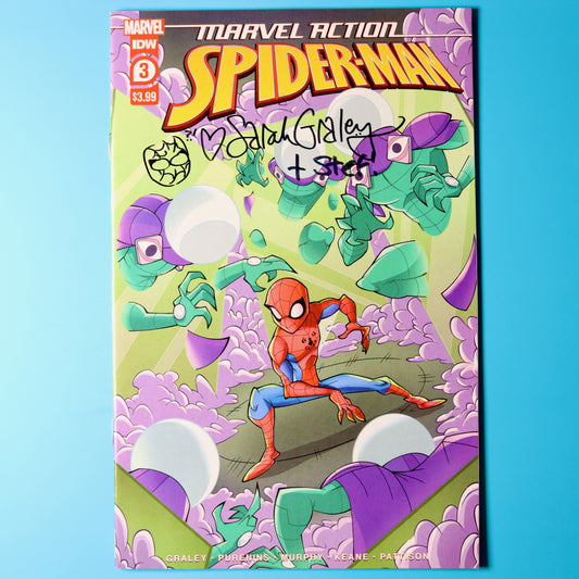 Marvel Action Spider-Man #3 - Signed Comic - Cover A
