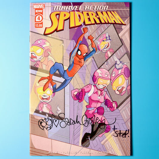 Marvel Action Spider-Man #4 - Signed Comic - Cover A