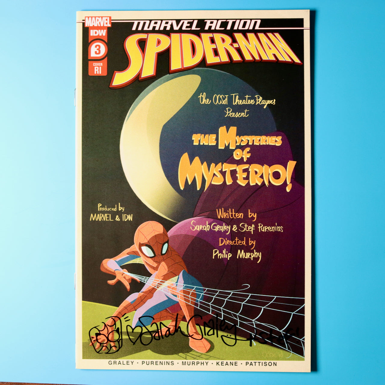 Marvel Action Spider-Man #1-5 - Signed Comic Bundle - Cover B