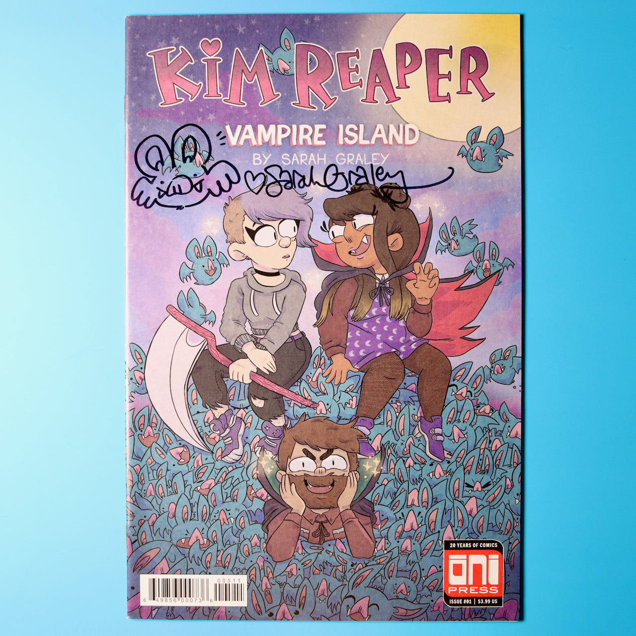 Kim Reaper: Vampire Island #1 - Signed Comic