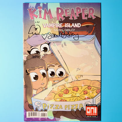 Kim Reaper: Vampire Island #2 - Signed Comic