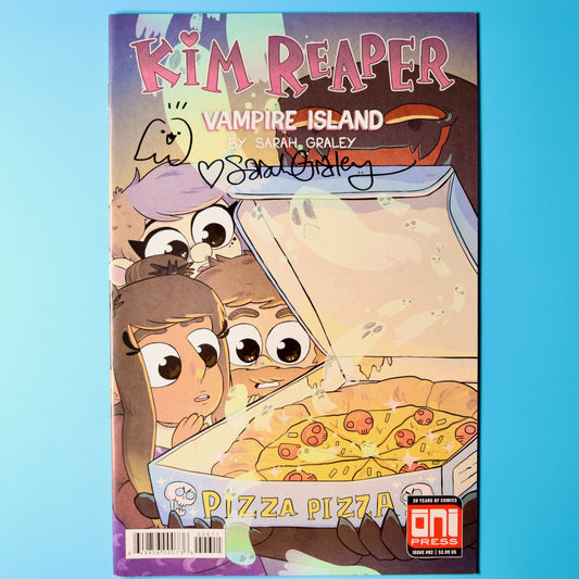 Kim Reaper: Vampire Island #2 - Signed Comic