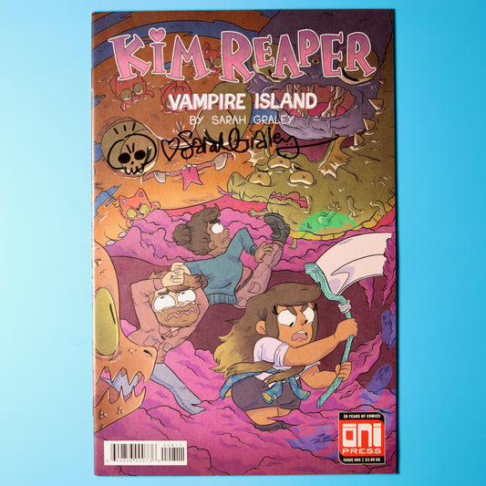 Kim Reaper: Vampire Island #4 - Signed Comic