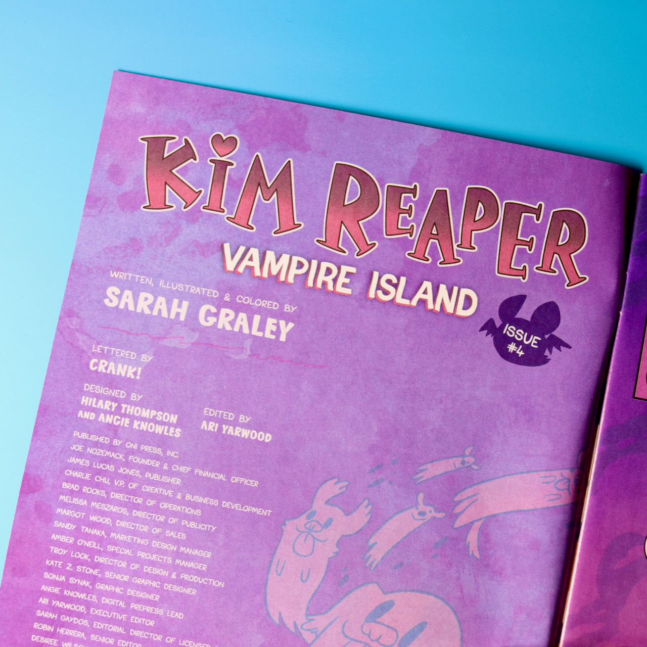 Kim Reaper: Vampire Island #4 - Signed Comic