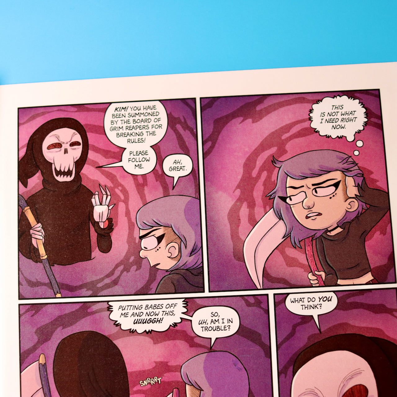 Kim Reaper #3 - Signed Comic