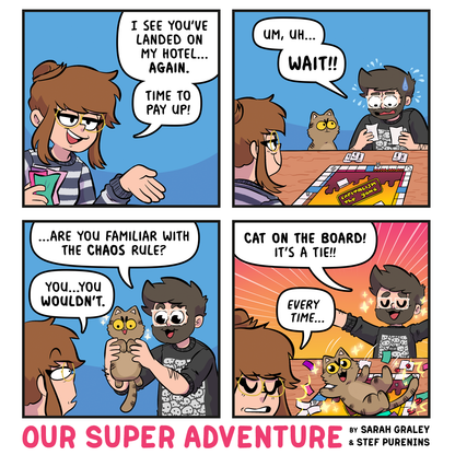 Our Super Adventure: Treats! Hardback Book (PRE-ORDER)