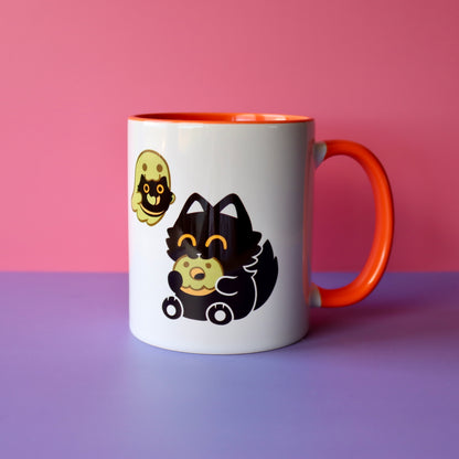 Treat Cat Ceramic Mug